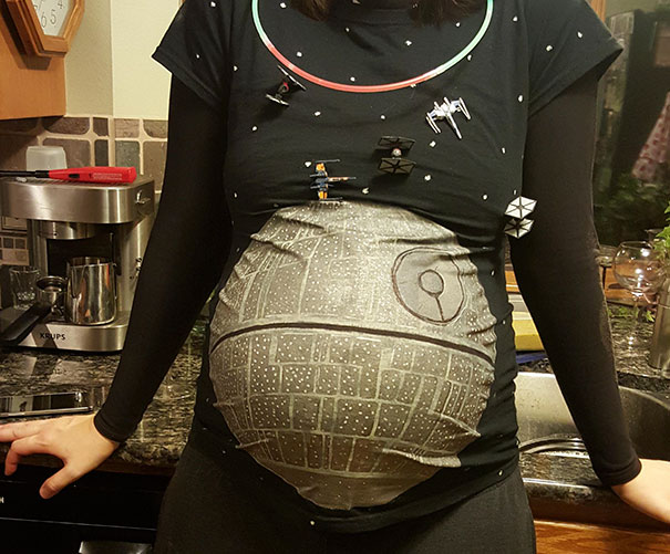 костюм на хэллоуин для беременной